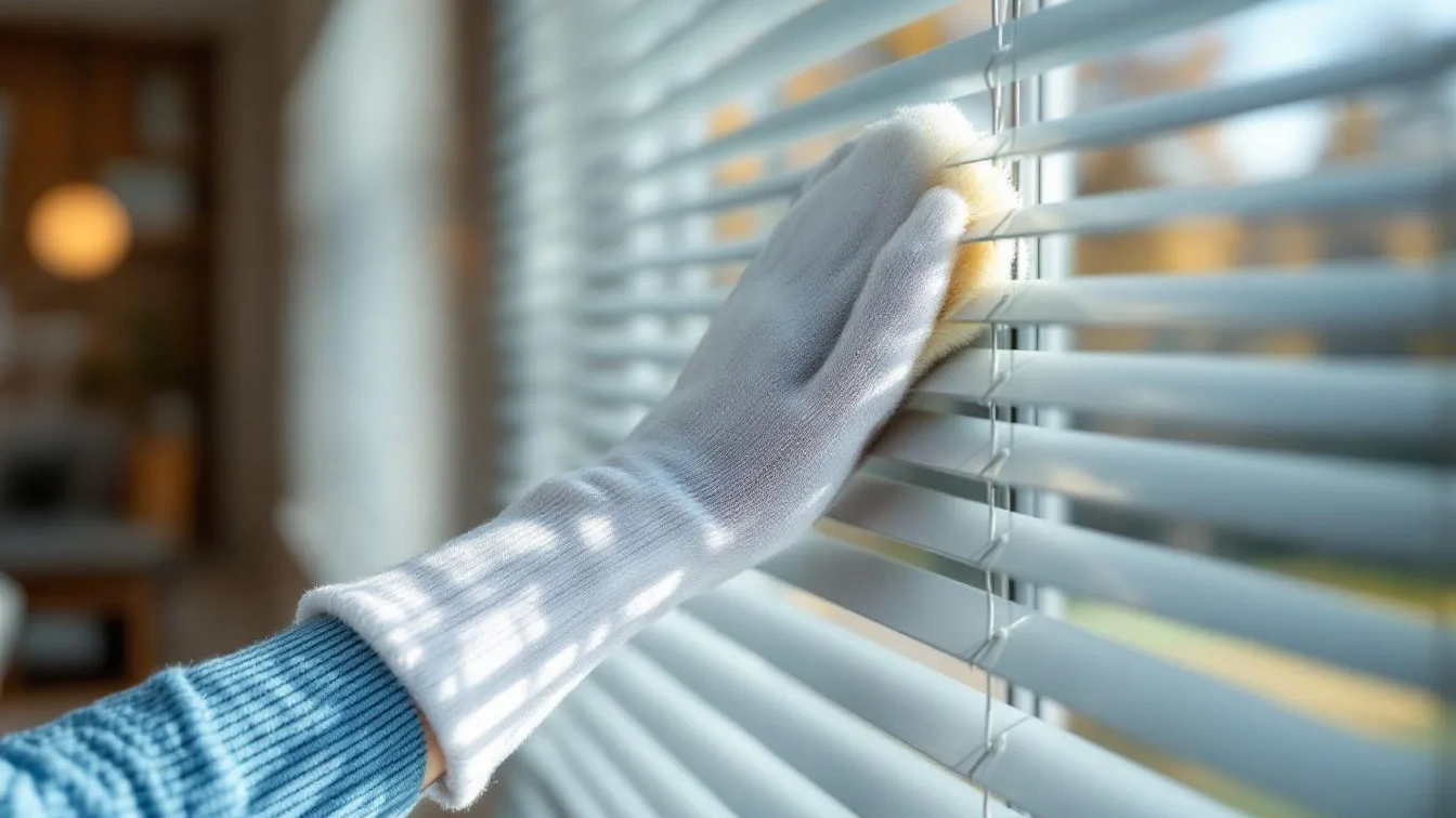 Babiččin fígl: Jak s pomocí jedné ponožky snadno a dokonale vyčistit žaluzie jako nové