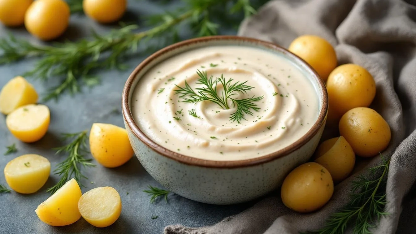 Objevte novou chuť vegetariánské koprovky s bramborami, která vás nadchne svou neotřelostí