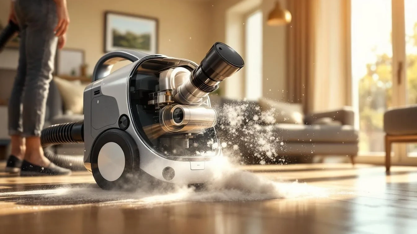 Proč prach znovu zaplavuje váš domov po úklidu? Odhalte klíčový mechanismus vysavače, který to ovlivňuje
