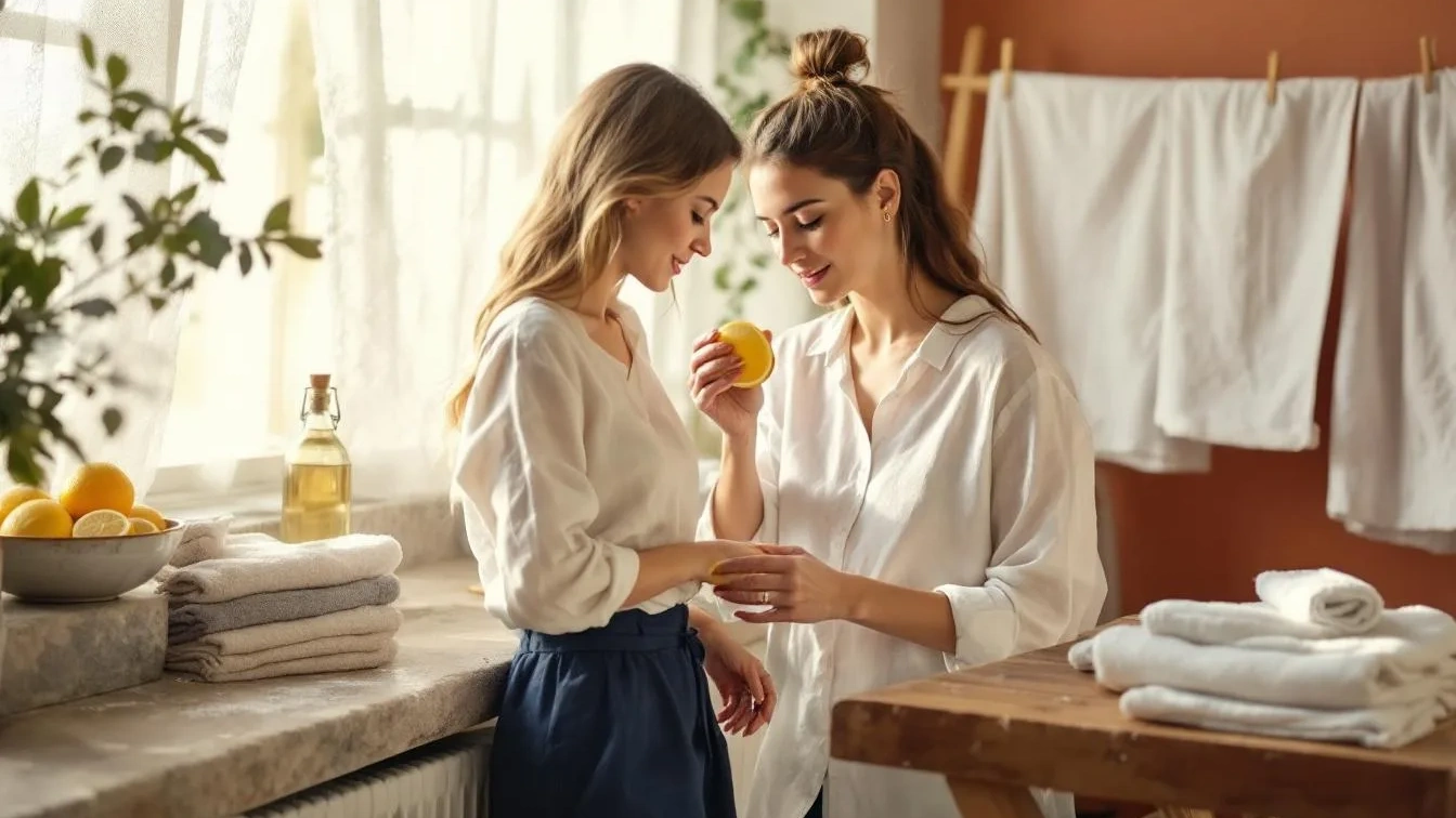 Pryč s potními skvrnami: Přirozené a šetrné metody bez chemie a bělidel