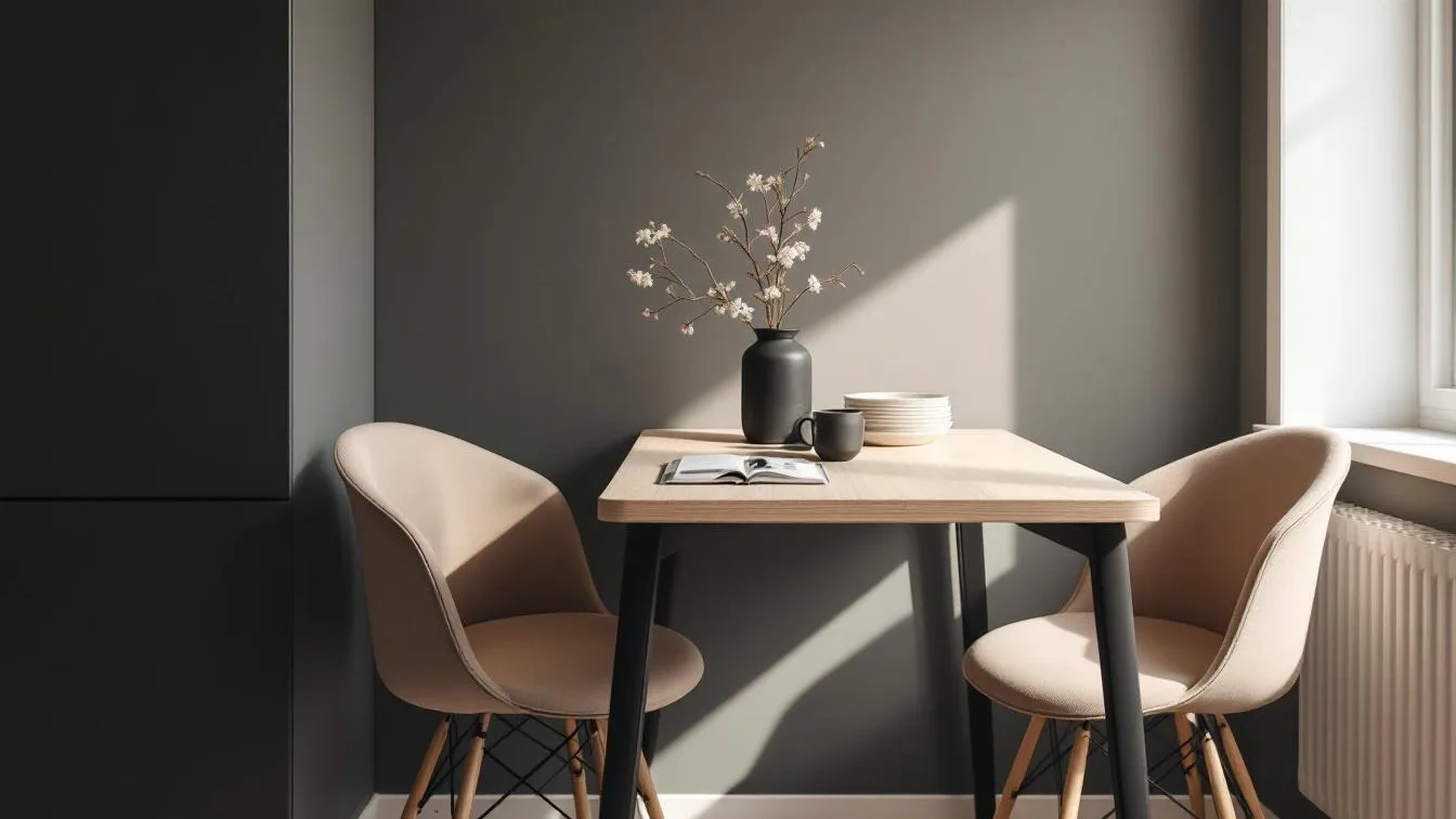 Skutečný důvod, proč váš jídelní stůl zabírá tolik místa: Tipy pro výběr dokonalého nábytku do malého bytu