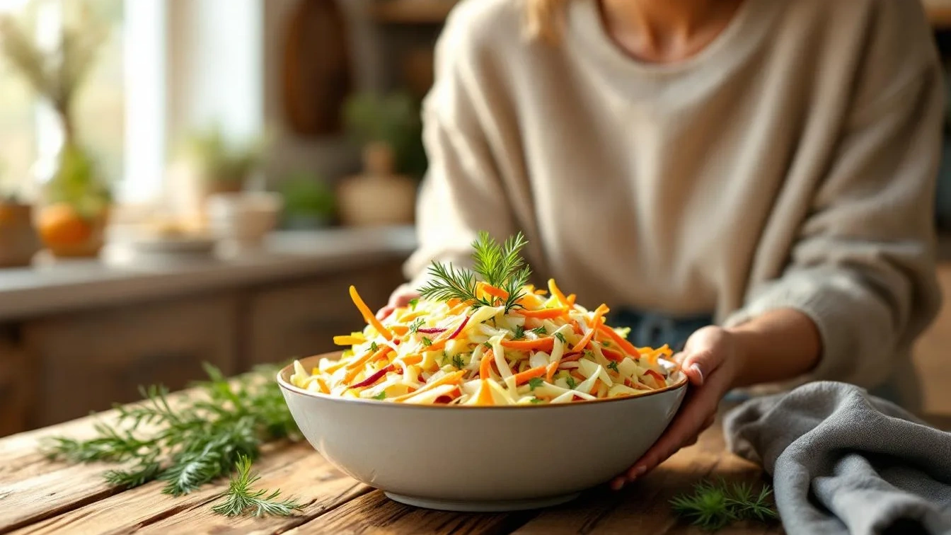 Tajemství lahodného coleslawu: Jedna magická přísada, která promění váš salát v pokrm jako od šéfkuchaře