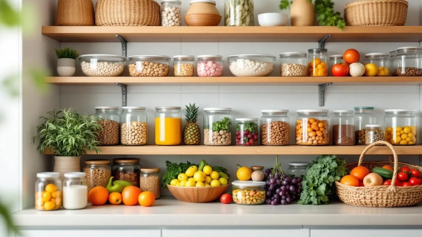 Umění pořádek ve spíži: Chytré metody skladování potravin pro konec plýtvání jídlem navždy