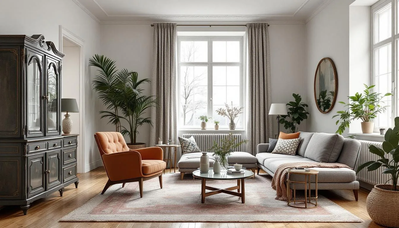 Vintage v moderním bytě: Jak kombinovat starožitné kousky s dnešním designem