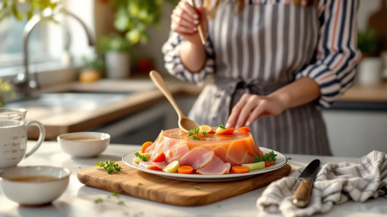 Zapomeňte na staré recepty: Objevte snadný způsob, jak si doma připravit šunku v aspiku, která vás okouzlí