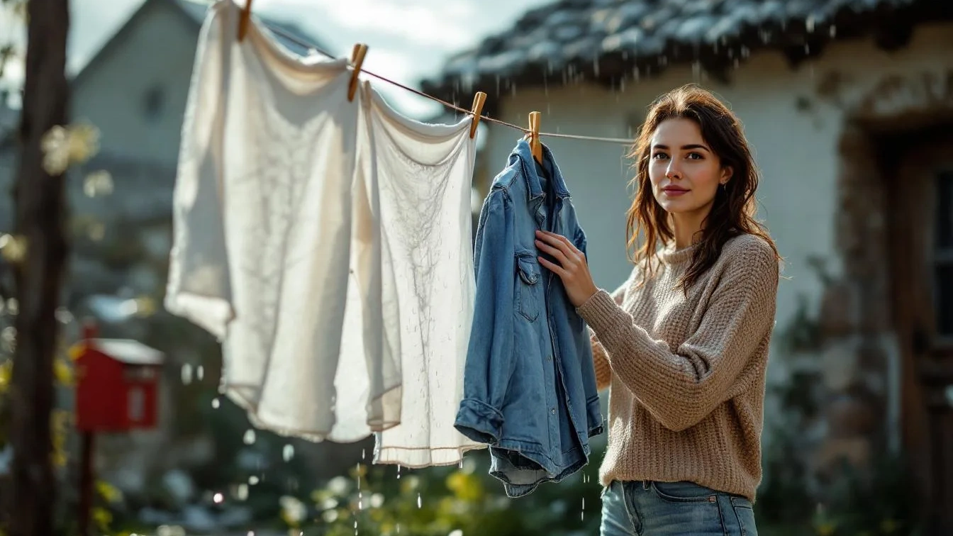 Zmoklo vám prádlo na šňůře? Udělejte tuto jednu věc a vyhněte se nepříjemnému zápachu