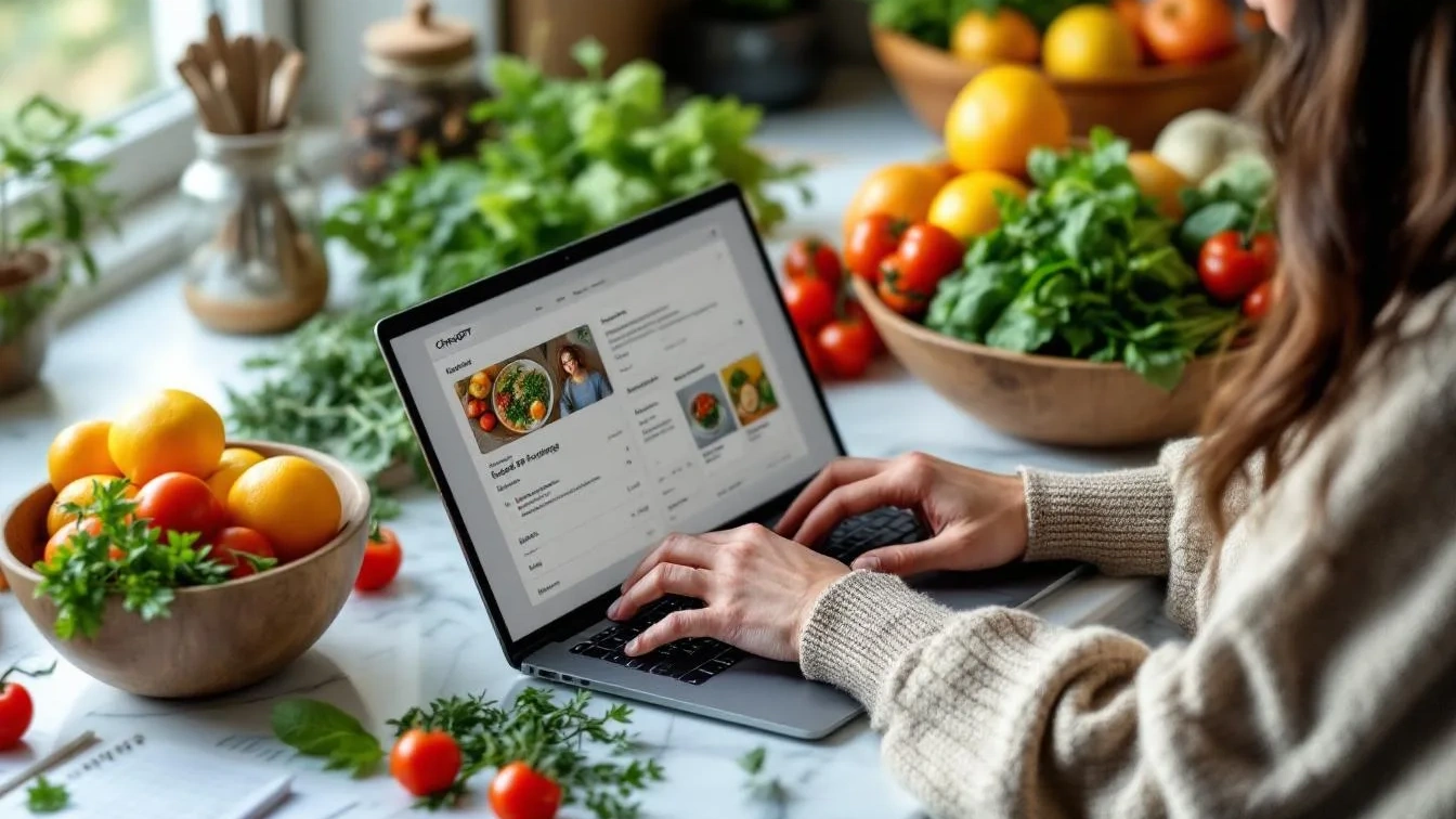 Jak použít ChatGPT k naplánování zdravého jídelníčku na celý měsíc