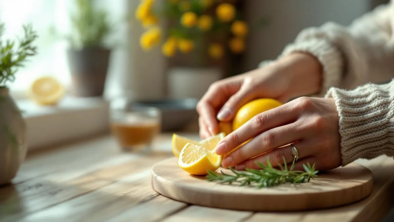 Jak provonět byt bez chemie: Jarní trik s citronem a rozmarýnem