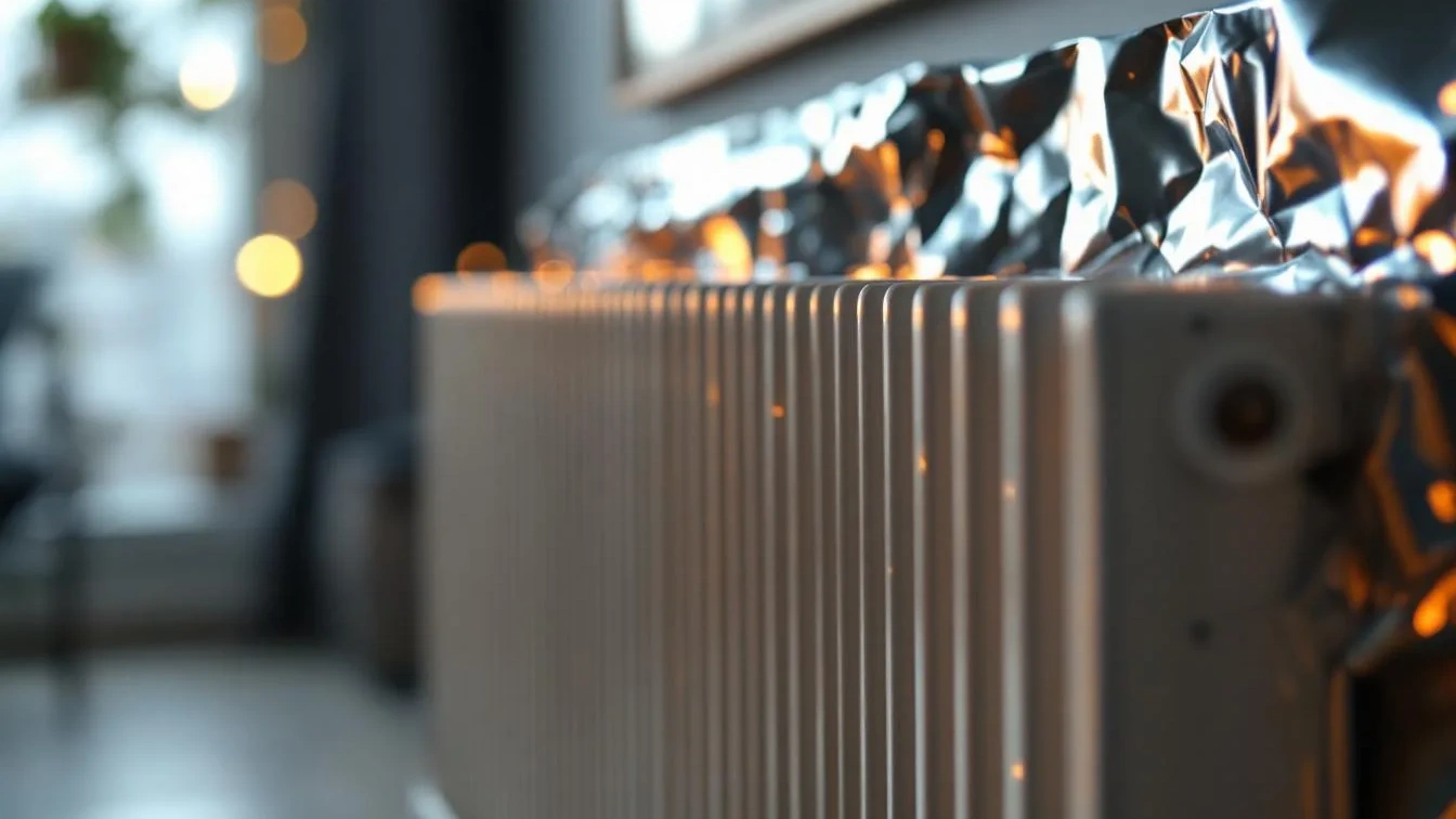 Levné teplo: Jak pomocí alobalu za 20 korun zvýšit výkon vašich radiátorů