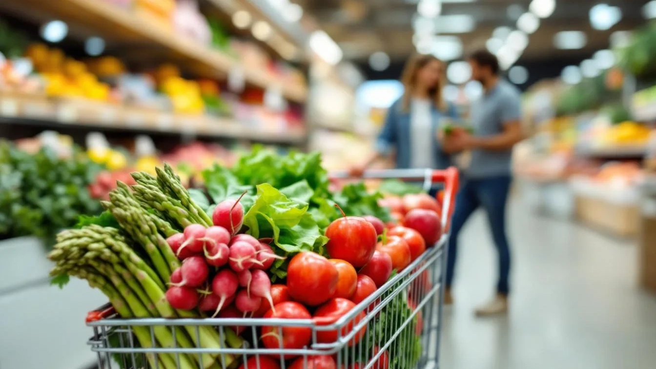 Nákupní vozík pod 500 korun: Co koupit v akci pro zdravý jarní jídelníček