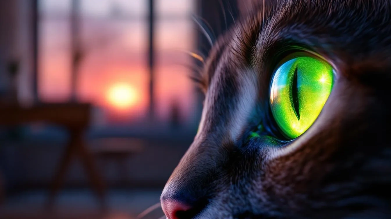 Proč kočkám ve tmě svítí oči? Vědci konečně poskytli fascinující vysvětlení