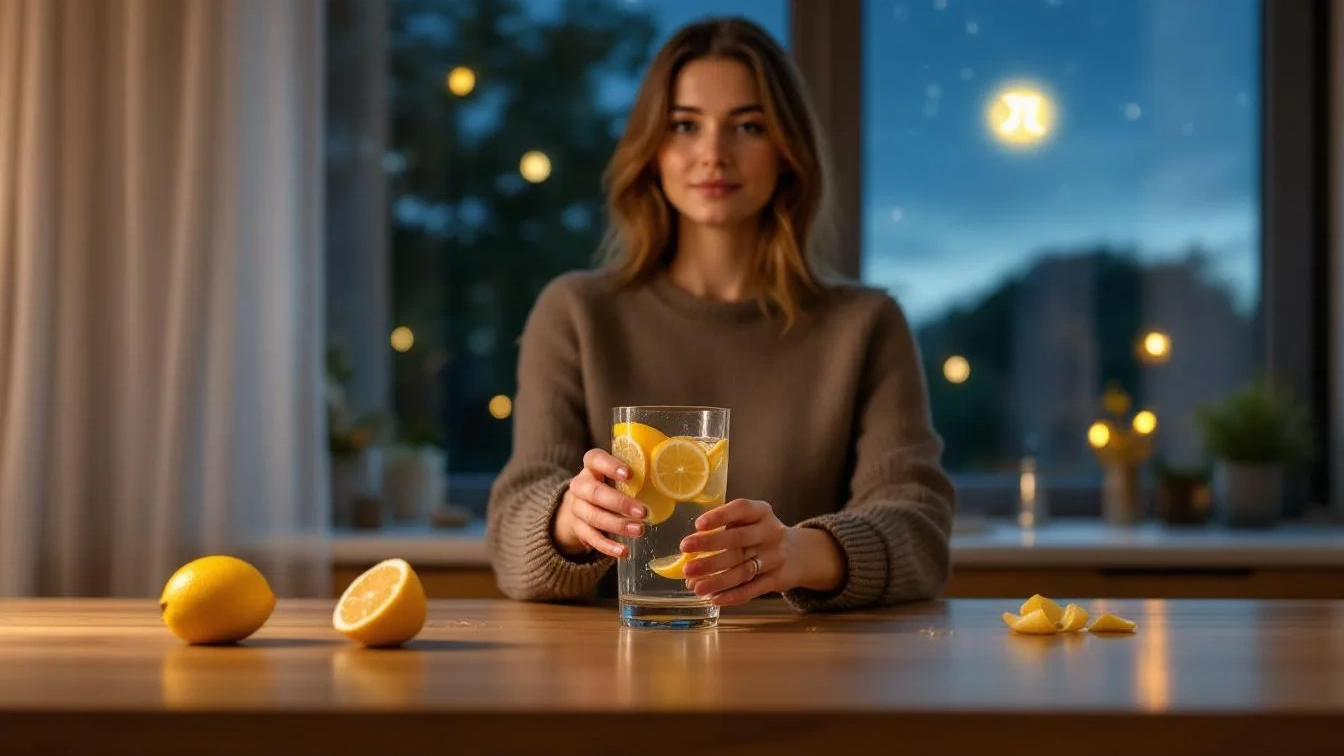 Proč v neděli večer pít vodu s citronem a jak to v pondělí změní vaše tělo