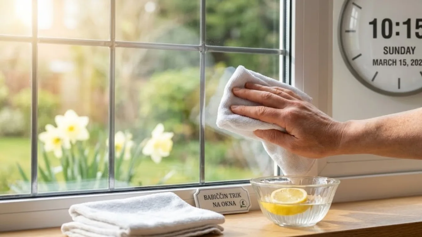 Rtěnky stranou, vezměte si z koupelny tohle: Babiččin trik na okna, po kterém i ta největší špína zmizí za vteřinu