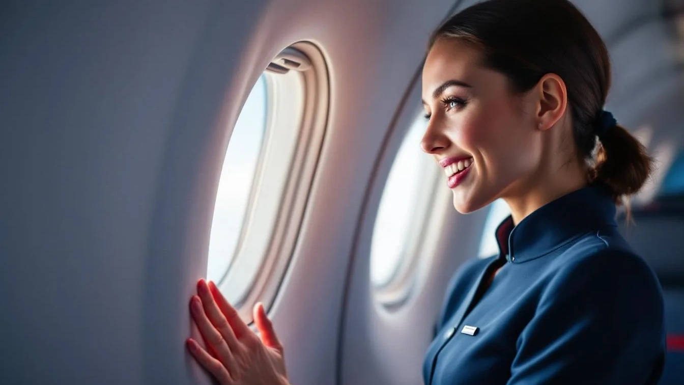Skutečný důvod, proč jsou okénka v letadle malá a kulatá, letuška uvedla důvod