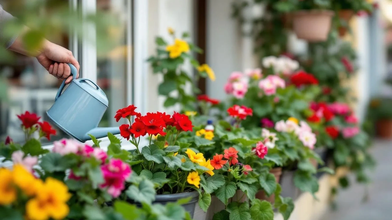 Tajemství bujných muškátů: Co přidat do zálivky v březnu, aby vaše okna v létě záviděla celá ulice