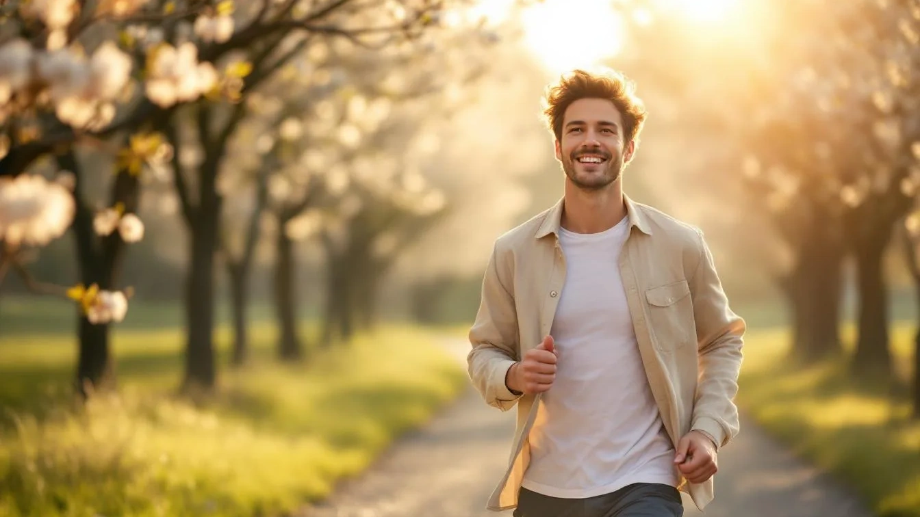Tajemství jarní energie: Proč je krátká chůze ráno účinnější než hodina v posilovně