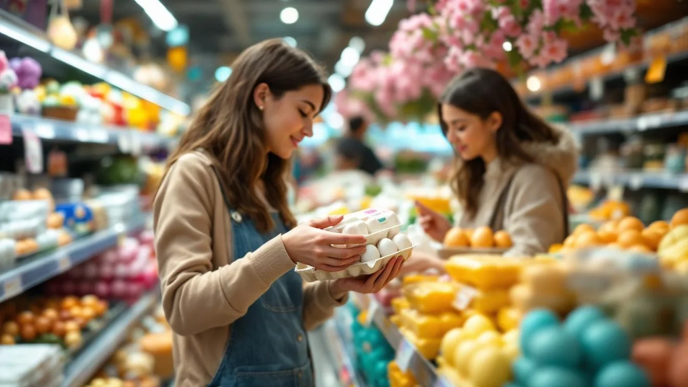 Velikonoční bitva v Lidlu a Kauflandu: Kde letos koupíte nejlevnější vajíčka a máslo pod 30 korun?