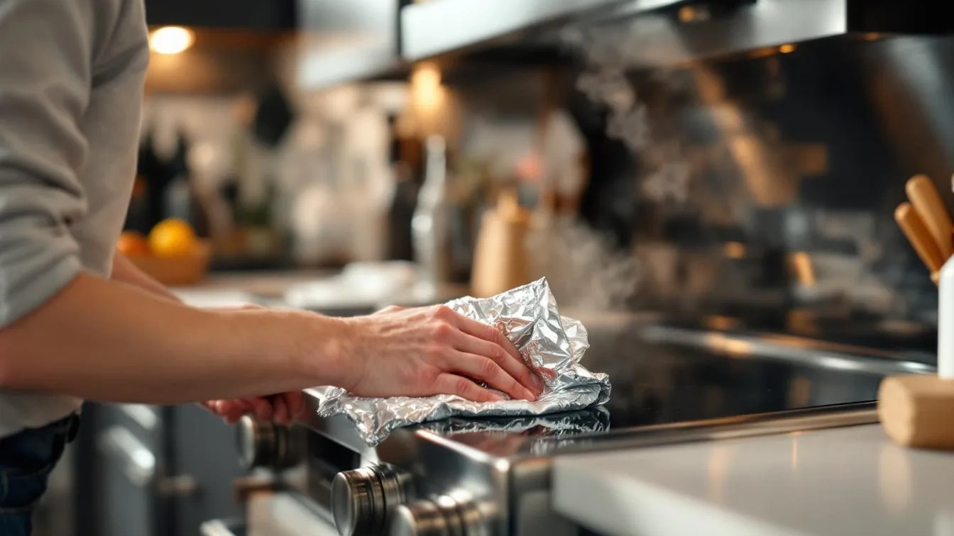 Zapomeňte na drahé čističe: Tento trik s octem a hliníkovou fólií vrátí vaší troubě lesk za 5 korun