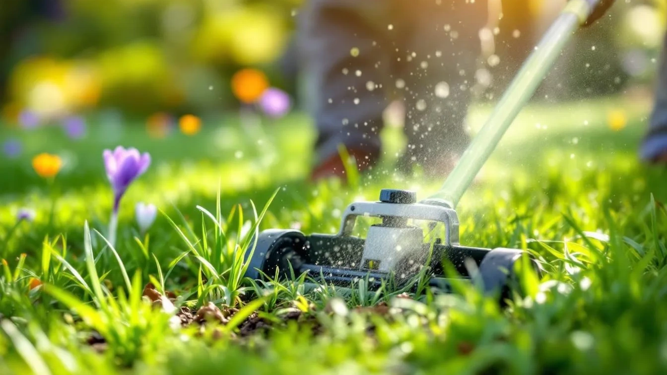 Zapomeňte na drahé hnojivo na trávník: Proč je první jarní vertikutace klíčem k dokonalému koberci