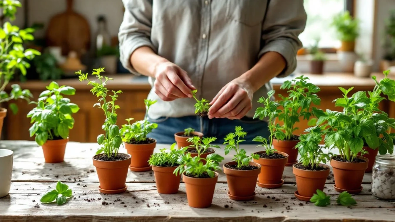 Zapomeňte na předražené sazenice: Jak si z jedné bylinky z marketu vytvořit nekonečnou zásobu