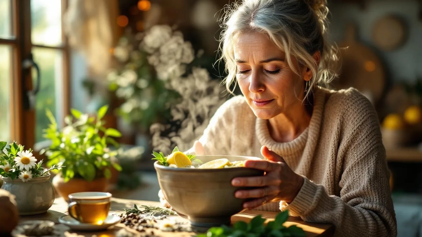 Zapomenutá léčba našich babiček: Proč obyčejná inhalace páry stále poráží moderní přípravky na rýmu